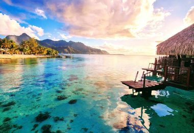 Epitome of French Polynesian Luxury- Silversea Cruise & Hilton Moorea Overwater Bungalow Package